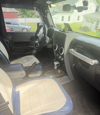 Blue 2007 Jeep Wrangler X