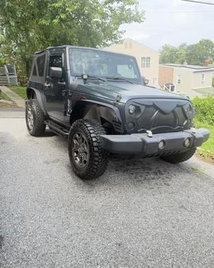 Blue 2007 Jeep Wrangler X