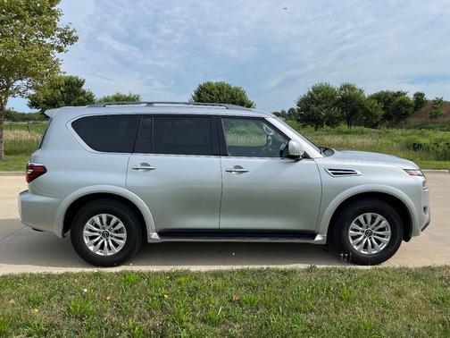 Silver 2023 Nissan Armada SV