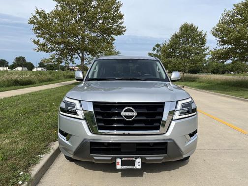 Silver 2023 Nissan Armada SV