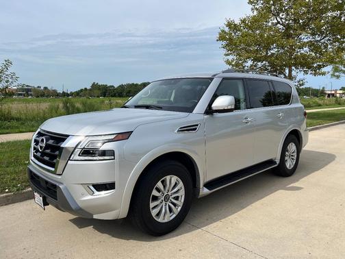 Silver 2023 Nissan Armada SV