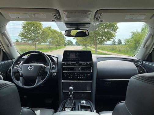 Silver 2023 Nissan Armada SV