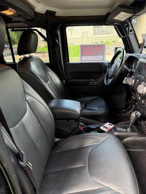 Black 2018 Jeep Wrangler JK Unlimited Sahara
