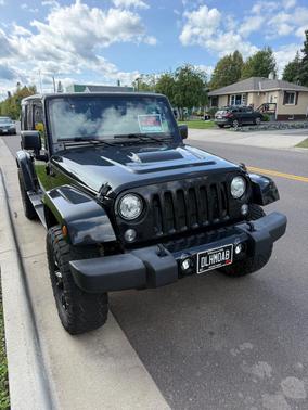 Black 2018 Jeep Wrangler JK Unlimited Sahara