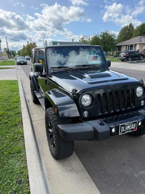 Black 2018 Jeep Wrangler JK Unlimited Sahara