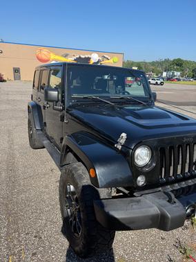 Black 2018 Jeep Wrangler JK Unlimited Sahara