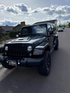 Black 2018 Jeep Wrangler JK Unlimited Sahara