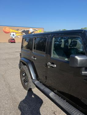 Black 2018 Jeep Wrangler JK Unlimited Sahara