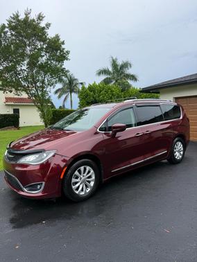 Red 2018 Chrysler Pacifica Touring-L