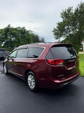 Red 2018 Chrysler Pacifica Touring-L