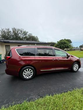 Red 2018 Chrysler Pacifica Touring-L