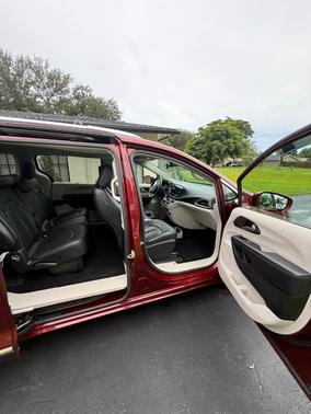 Red 2018 Chrysler Pacifica Touring-L