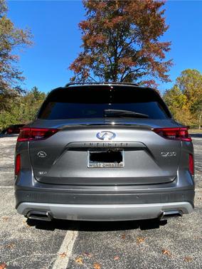 Gray 2019 INFINITI QX50 ESSENTIAL