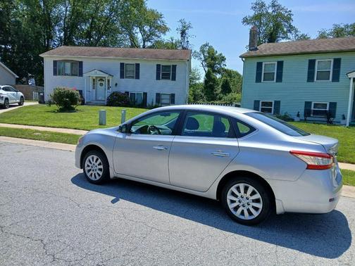 Silver 2014 Nissan Sentra S
