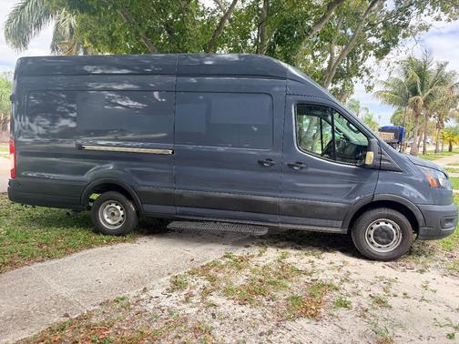 Blue 2021 Ford Transit-250 Base