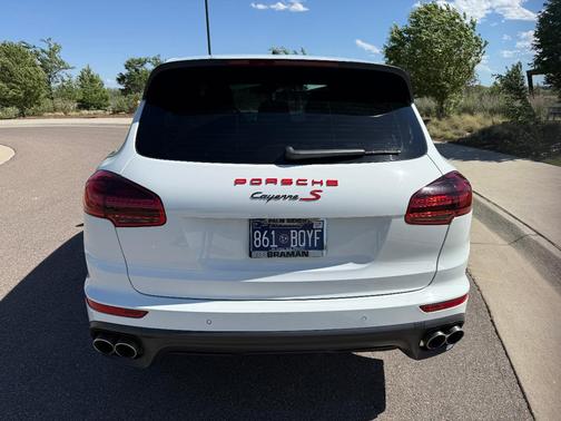 White 2016 Porsche Cayenne Cayenne S