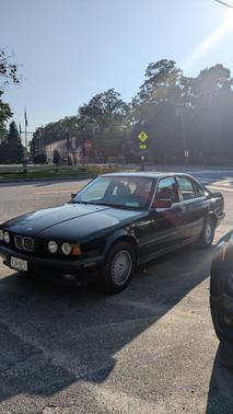 Green 1994 BMW 525 i