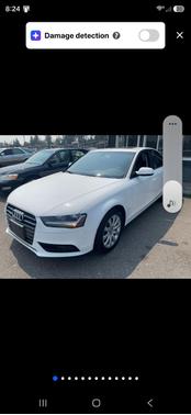 White 2014 Audi A4 2.0T Premium