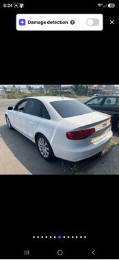 White 2014 Audi A4 2.0T Premium