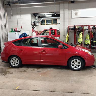 Red 2008 Toyota Prius Touring