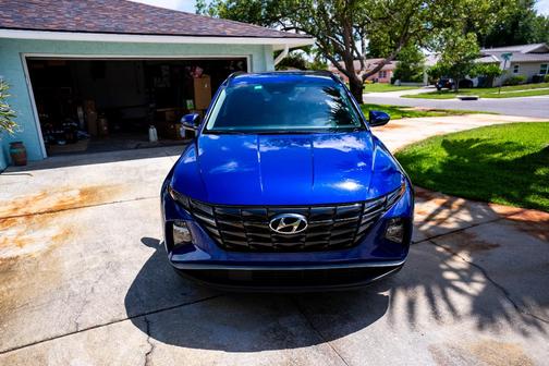 Blue 2023 Hyundai TUCSON SEL