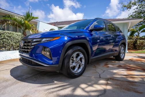 Blue 2023 Hyundai TUCSON SEL