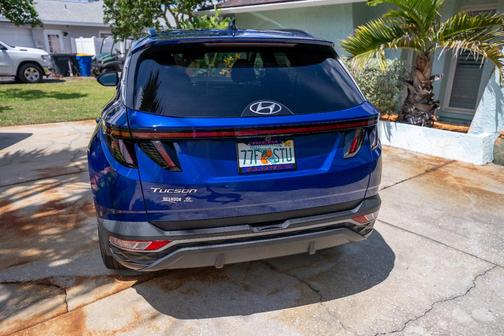 Blue 2023 Hyundai TUCSON SEL