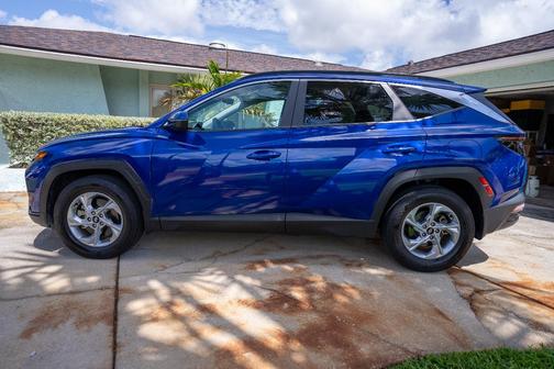 Blue 2023 Hyundai TUCSON SEL