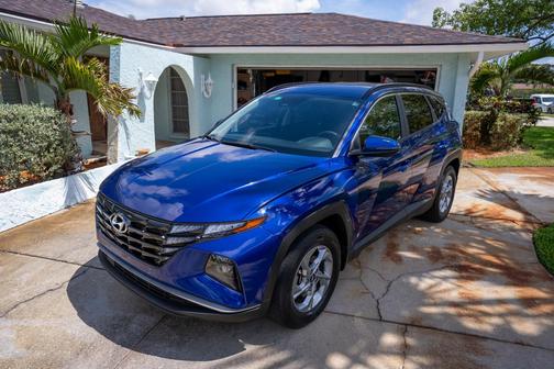 Blue 2023 Hyundai TUCSON SEL
