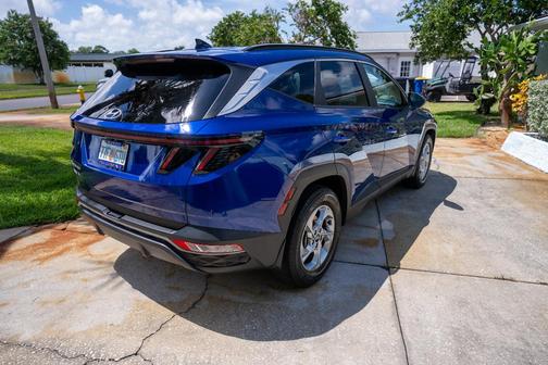 Blue 2023 Hyundai TUCSON SEL