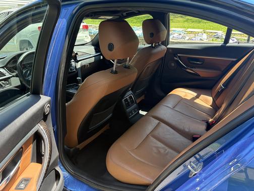 Blue 2017 BMW 340 i xDrive