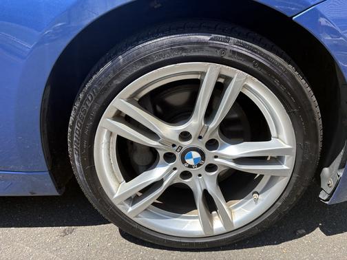 Blue 2017 BMW 340 i xDrive