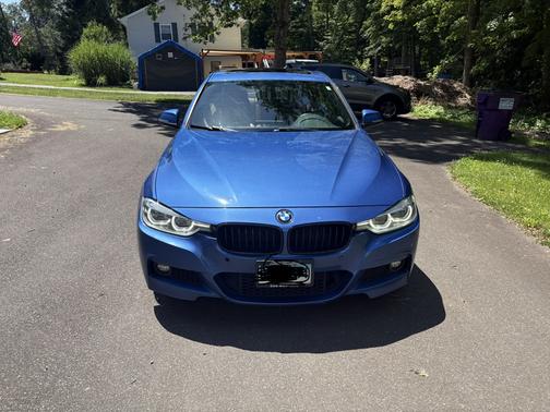 Blue 2017 BMW 340 i xDrive