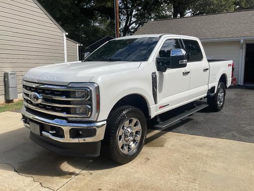 White 2024 Ford F-350 King Ranch