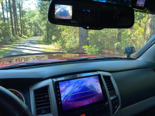 Red 2010 Toyota Tacoma Access Cab