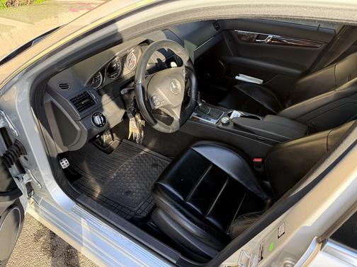 Silver 2010 Mercedes-Benz C-Class C 63 AMG