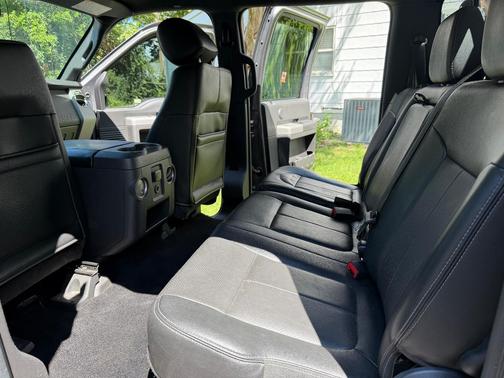 Gray 2014 Ford F-350 Lariat