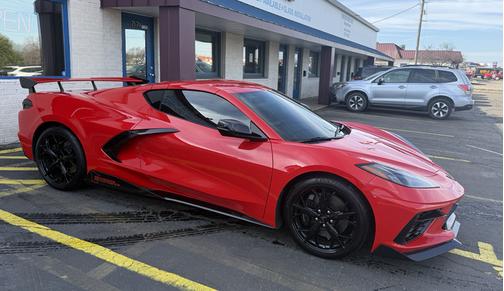 Red 2020 Chevrolet Corvette Stingray w/2LT
