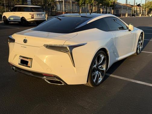 White 2021 Lexus LC 500 Base