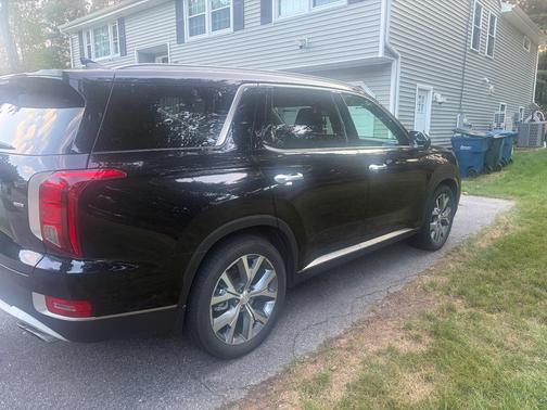 Black 2021 Hyundai PALISADE SEL