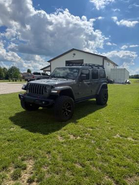 Gray 2021 Jeep Wrangler Unlimited Rubicon