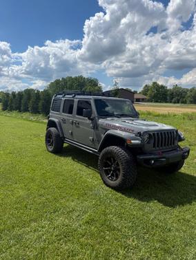 Gray 2021 Jeep Wrangler Unlimited Rubicon