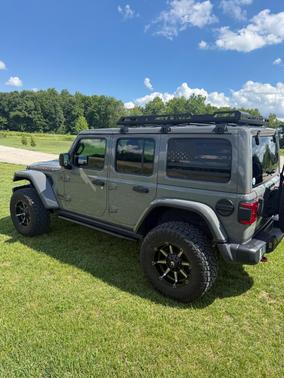 Gray 2021 Jeep Wrangler Unlimited Rubicon