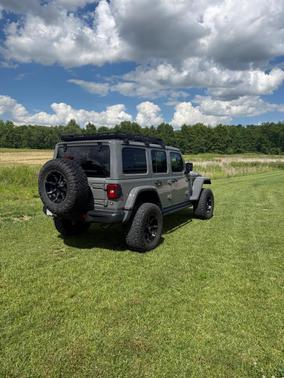 Gray 2021 Jeep Wrangler Unlimited Rubicon