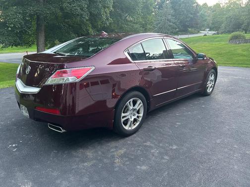 Red 2010 Acura TL 3.5