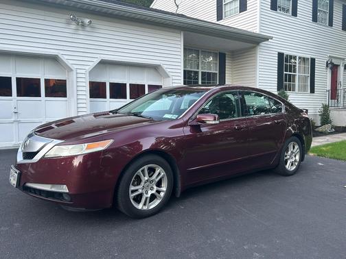 Red 2010 Acura TL 3.5