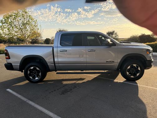 Silver 2021 RAM 1500 Rebel