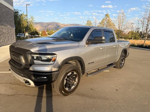 Silver 2021 RAM 1500 Rebel