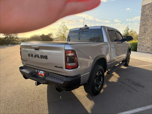 Silver 2021 RAM 1500 Rebel