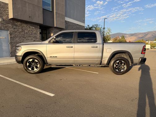 Silver 2021 RAM 1500 Rebel